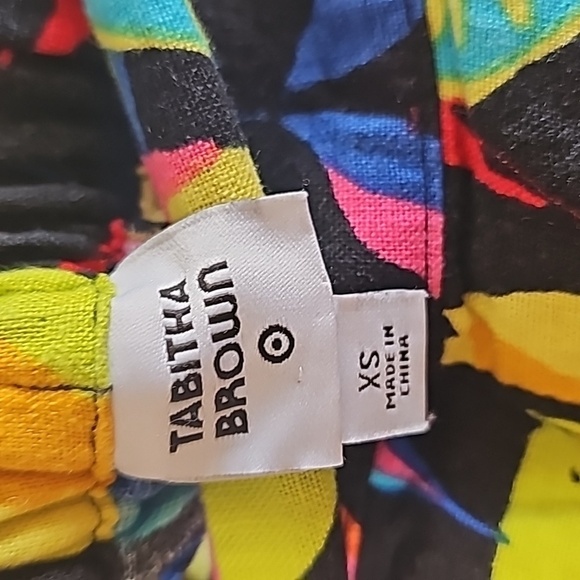 Tabitha Brown Lemon Print Top and Pants Set - Picture 6 of 15